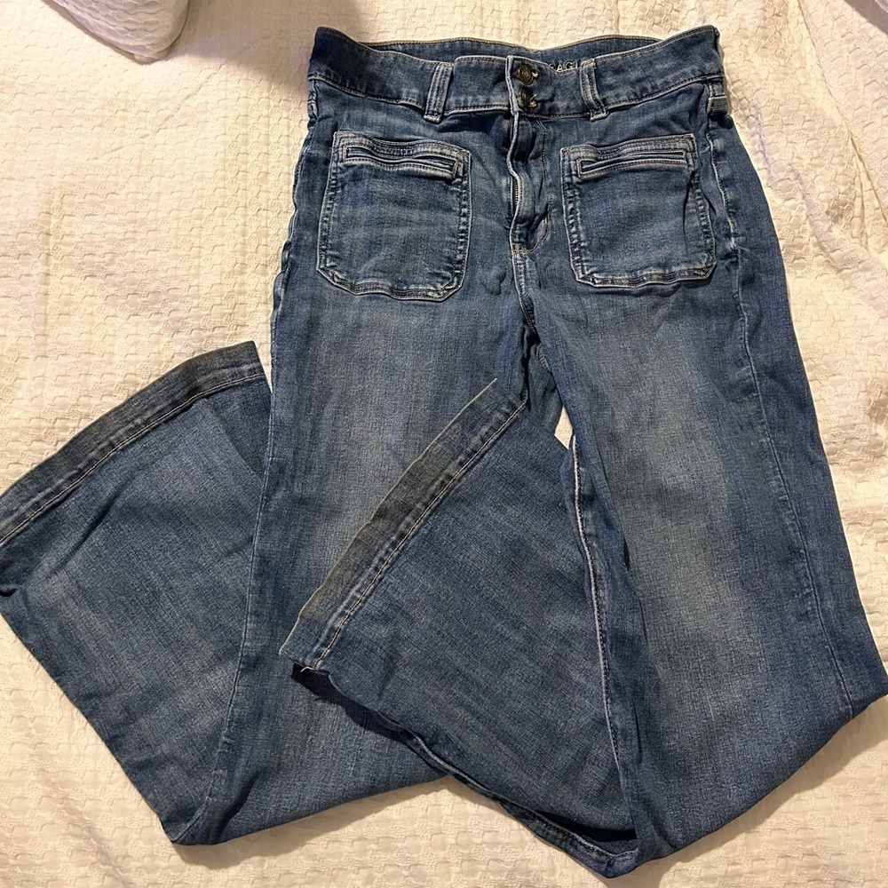 American Eagle flare jeans